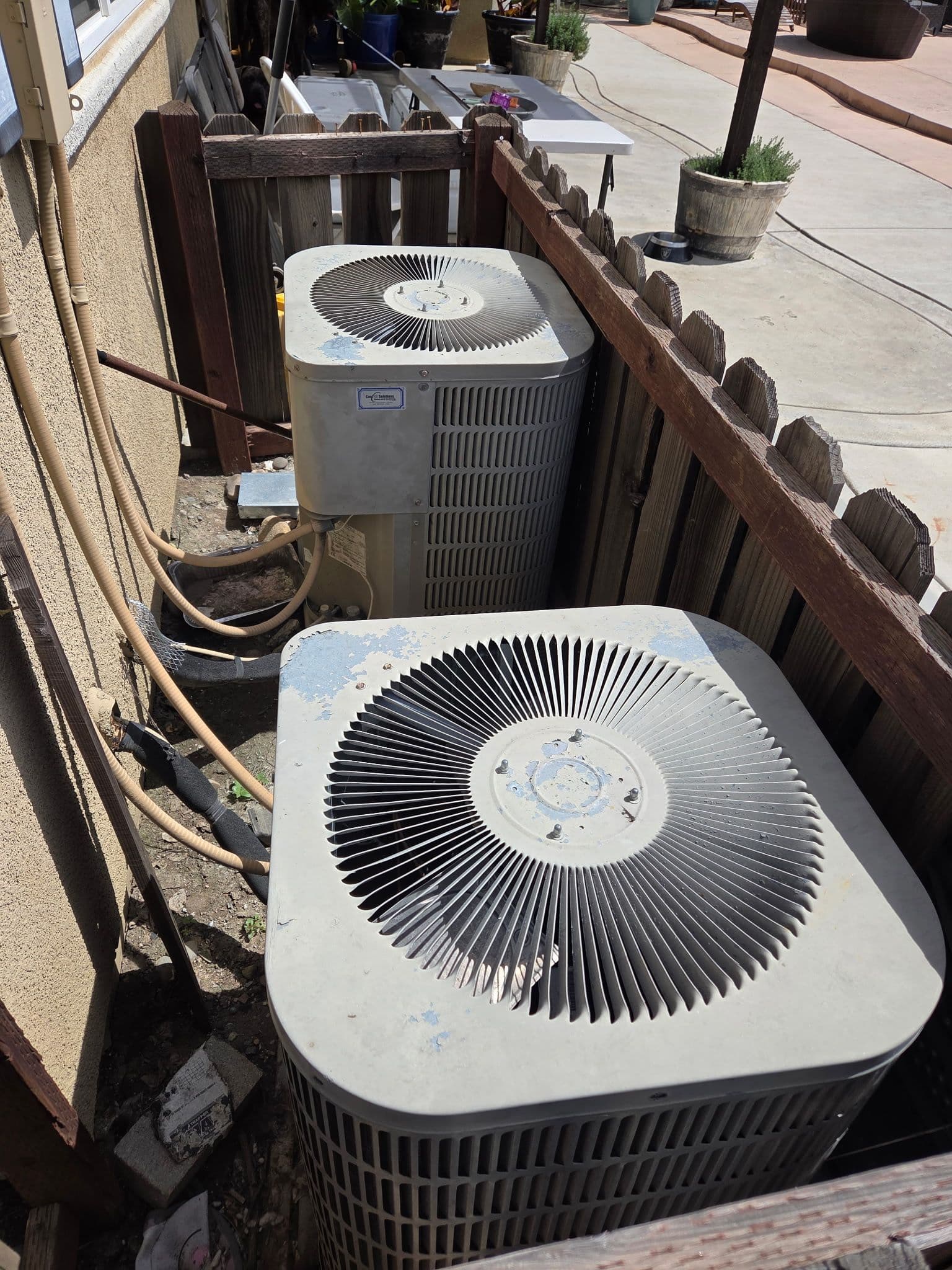 Project Dual AC Unit Installation Brings Cool Air Back to Wildomar Home image