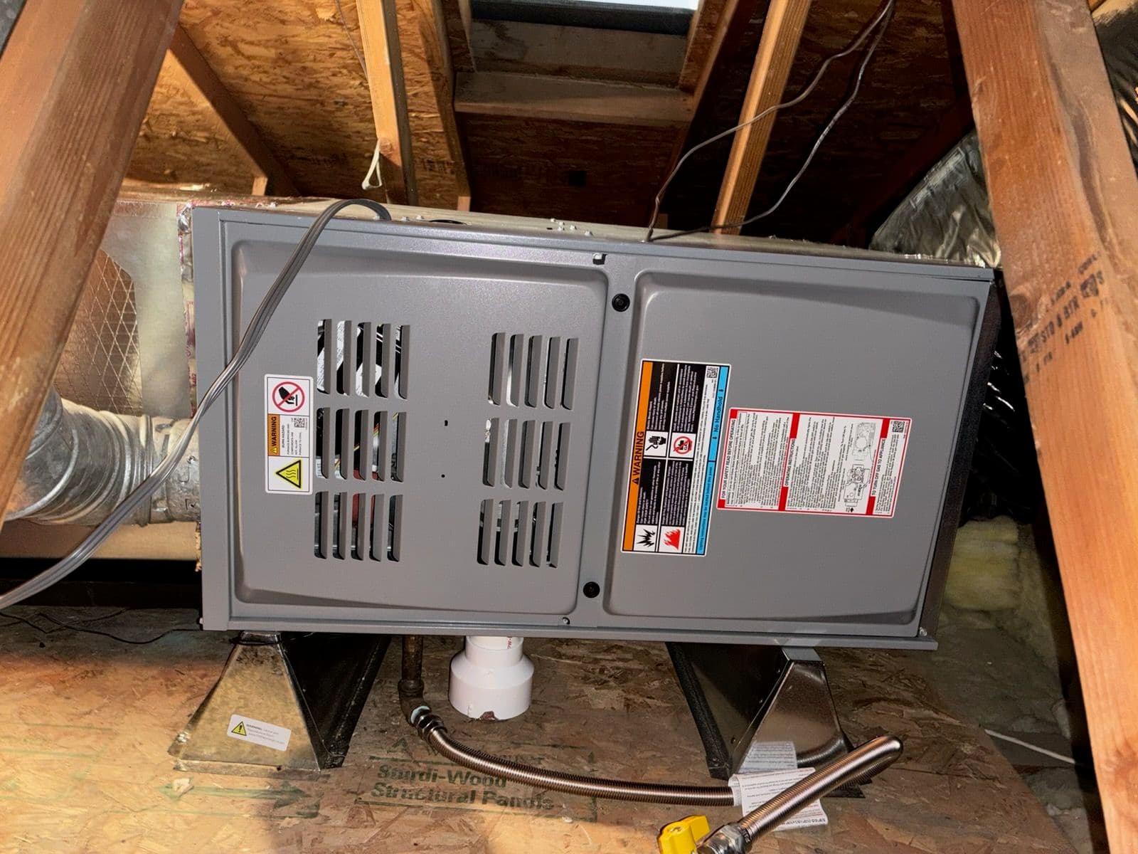 Heater Replacement and AC Repair in a Classic Home