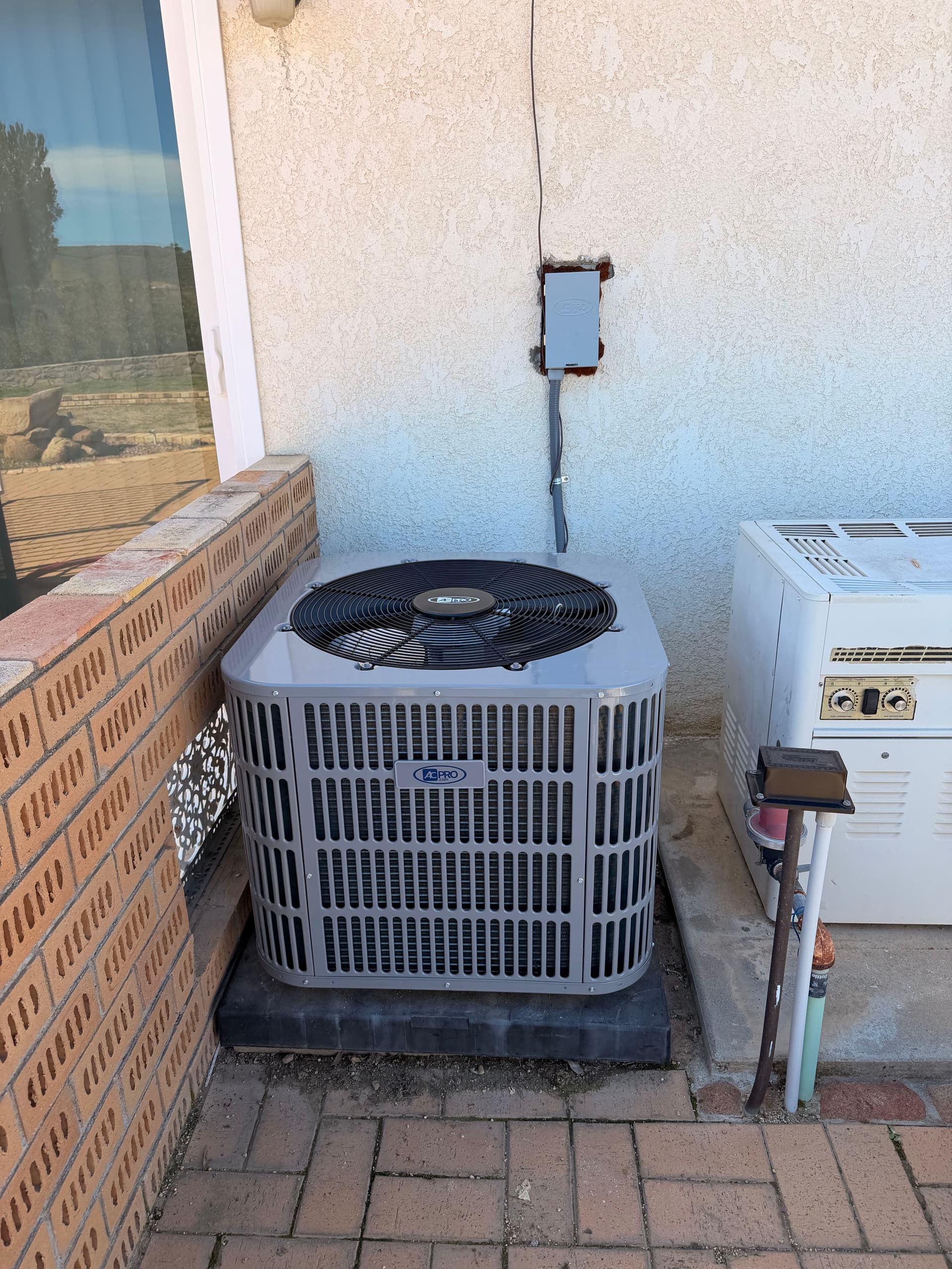Gallery photos for Brand New 3-Ton Heat Pump Installation in Murrieta: Image #1